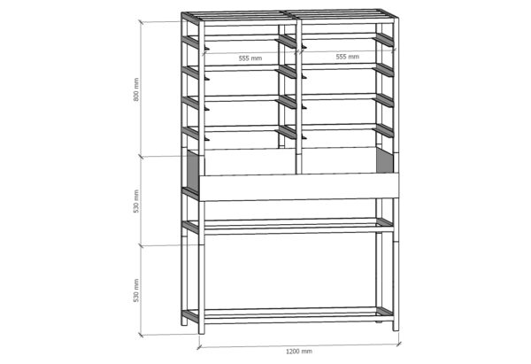 Fire Cage Expert Edition V2 - FULL CAGE - 1200cm **SUMMER SALE** Made in the UK - Image 2