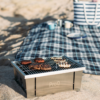 Pro Q Flatdog - Fold Flat Portable Camping Charcoal BBQ **FLASH SALE** - Image 4
