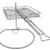 Pro Q Flip'N Grate - Stainless Steel Portable BBQ Swivel Grill