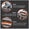 Tower Pizzazz Pizza Oven with Paddle and Carry Bag - Image 9