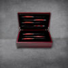 Flint & Flame 8 Piece Steak Knife Set - With Wooden Gift Box - Image 4