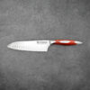 Flint & Flame 6" Santoku Knife - With Wooden Gift Box - Image 3