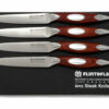 Flint & Flame 4 Piece Steak Knife Set In Black Gift Box - Image 3