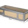Long Professional Kasai Konro Grill with Stainless Steel Frame **GET 10KG FREE CHARCOAL** - Image 4