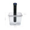 11.6 Litre Polycarbonate Container With Custom Cut Lid - Image 3
