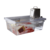 56 Ltr Polycarbonate Container with Custom Cut lid - Image 3