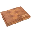 End Grain Cutting Board With Inlay Design - Image 3