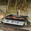 3 Burner Gas Plancha with Stand - Image 4