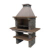 Mediterrani Dark Stone Masonry BBQ - 402D