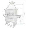 Mediterrani Slate Masonry BBQ - 421D - Image 2