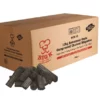 Au Natural RESTAURANT Charcoal HEX BINCHO Briquettes- 10KG Box **FREE DELIVERY**