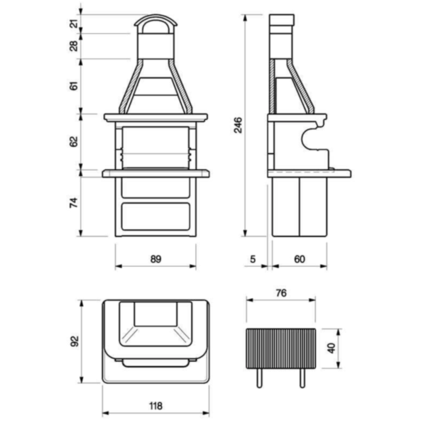 Palazzetti Portorose - Masonry BBQ - Image 2