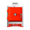 Bertha Professional Inflorescence Charcoal Oven - Poppy