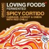 Organic Spicy Cortido Kraut Sauerkraut - 475g - Image 2