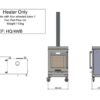 HeatQube - Heater Only - 4 Wheel Base - Image 6