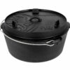 Petromax Cast Iron Dutch Oven 10.8 Litre (Without Legs)