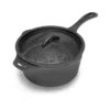 Petromax Cast Iron Saucepan with Lid - 2 Litre