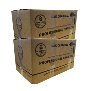 2 BOX DEAL - Big Johns Amazing Flavour Turkish Oak Charcoal 20KG **FREE DELIVERY**