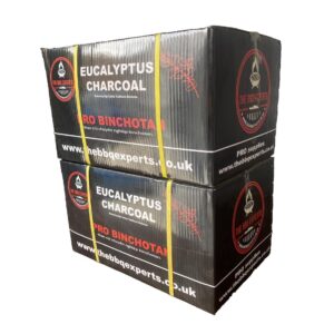 2 Box Deal - Eucalyptus Binchotan Finest Grade Charcoal 20kg