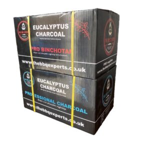 2 BOX COMBO - Eucalyptus & Eucalyptus BINCHOTAN Charcoal 20kg