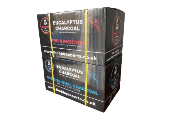 2 BOX COMBO - Eucalyptus & Eucalyptus BINCHOTAN Charcoal 20kg