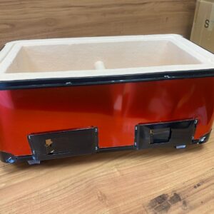 Dual Chamber Hibachi Konro Japanese Table Top Grill **FREE DELIVERY** GRADE B Slight Damage ( see pictures )