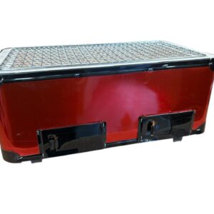 Dual Chamber Hibachi Konro Japanese Table Top Grill **FREE DELIVERY** GRADE B Slight Damage ( see pictures )