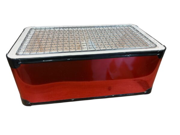 Dual Chamber Hibachi Konro Japanese Table Top Grill **FREE DELIVERY** GRADE B Slight Damage ( see pictures ) - Image 4