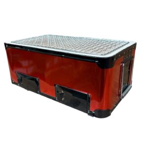 Dual Chamber Hibachi Konro Japanese Table Top Grill **FREE DELIVERY** GRADE B Slight Damage ( see pictures )