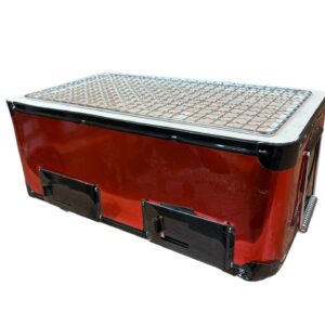 Dual Chamber Hibachi Konro Japanese Table Top Grill **FREE DELIVERY** GRADE B Slight Damage ( see pictures )