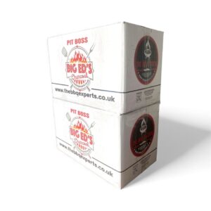 2 BOX DEAL - BIG ED's Restaurant Mix 100% Natural Charcoal 20kg **FREE DELIVERY**