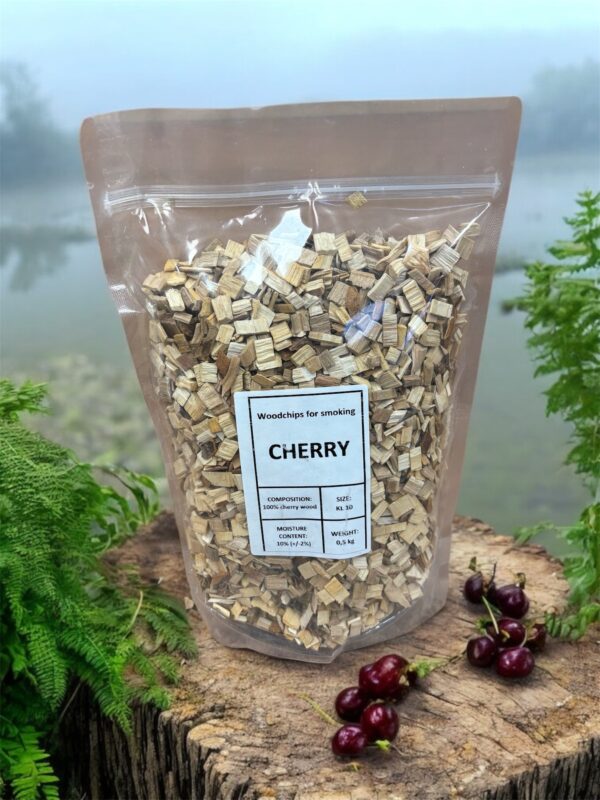 BBQ Experts Wood Smoking Chips - Cherry 0.5kg