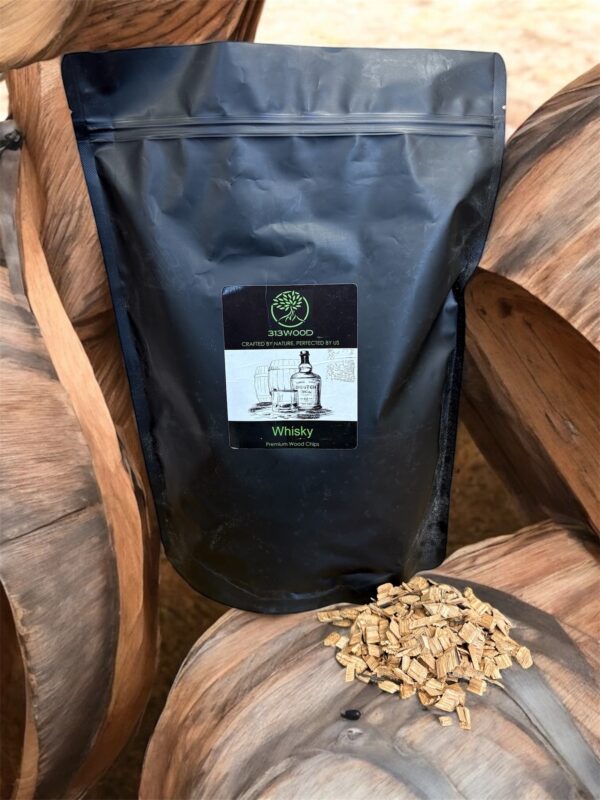 BBQ Experts Wood Smoking Chips - Whiskey 0.5kg