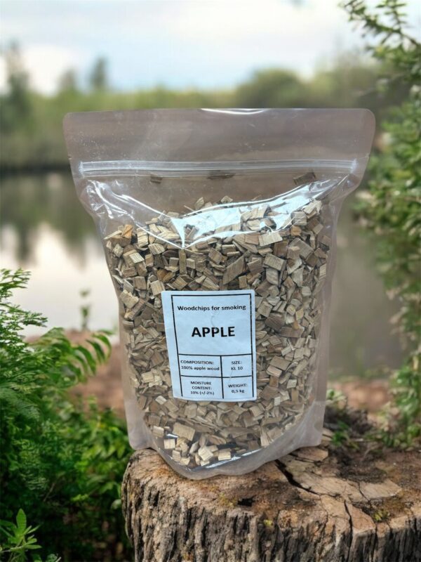 BBQ Experts Wood Smoking Chips - Apple 0.5kg