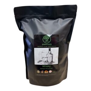 BBQ Experts Wood Smoking Chips - Whiskey 1kg