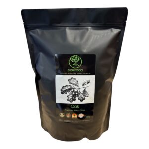 BBQ Experts Wood Smoking Chips - Oak 1kg