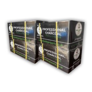4 BOX DEAL - BINCHO Grade A Hardwood Charcoal HEX PRO Briquettes- 40KG