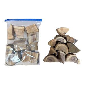 BBQ Smoking Wood |  Almond Wood Chunks for BBQ Smoking | 1kg Bag