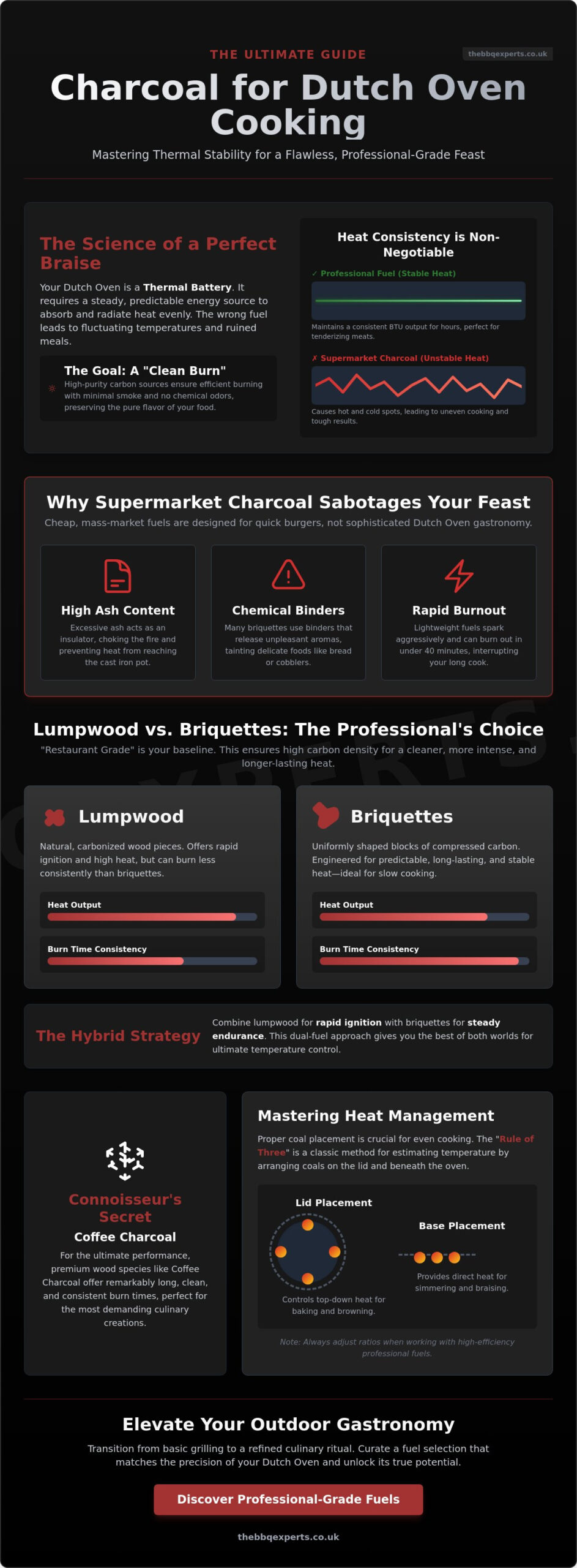 Best Charcoal for Dutch Oven Cooking: The Connoisseur’s Guide to Thermal Precision