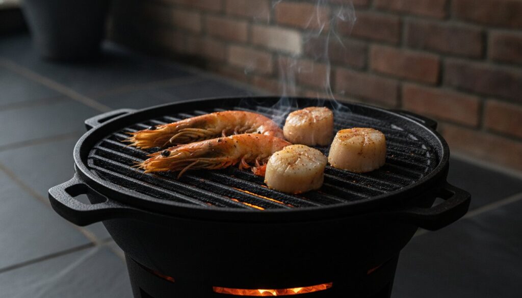 The Art of Cooking Seafood on a Hibachi: A Masterclass in Flavour