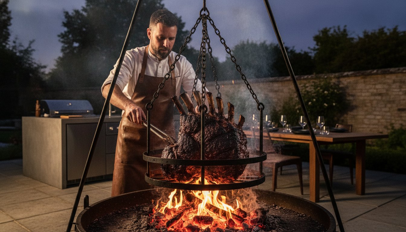 How to Cook on a Fire Cage: The Masterclass in Live-Fire Gastronomy - The BBQ Experts