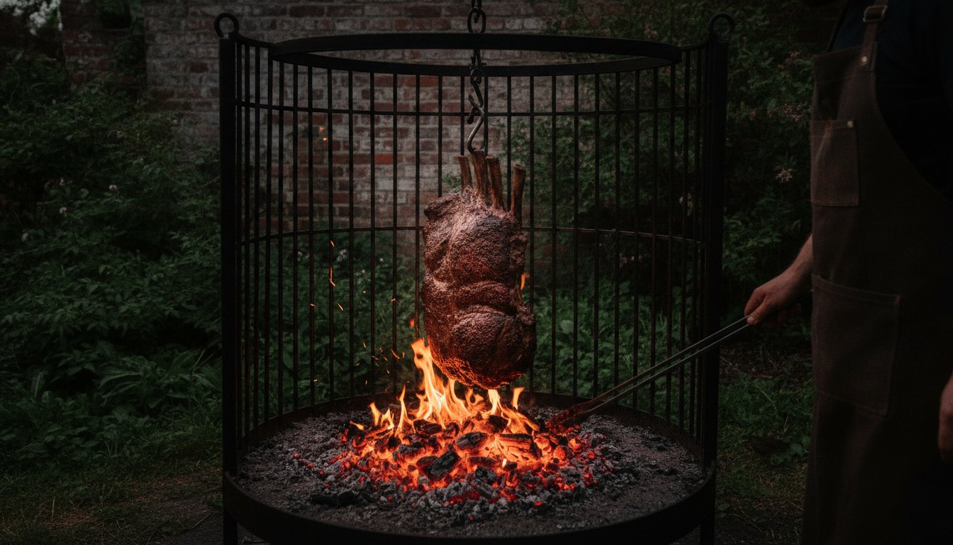 Mastering Fire Cage Cooking Techniques: The Connoisseur’s Guide to Open-Fire Gastronomy - The BBQ Experts