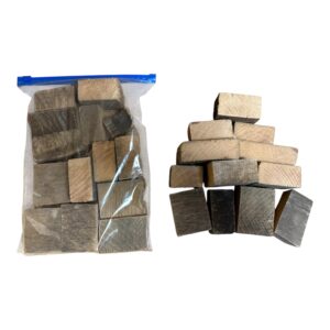 Whiskey Barrel Smoking Chunks 1kg Bag European Rustic BBQ Wood